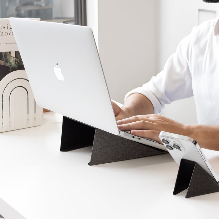 With or Without a Laptop Stand?