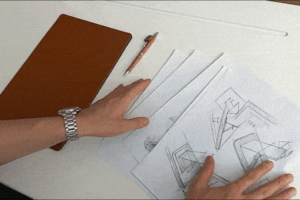 Large Capacity with Magnetic Paper Clip