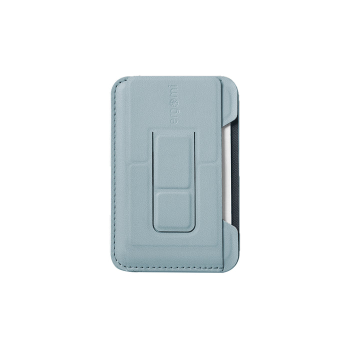 Hebe Magnetic Wallet Stand, Dual Magnetic Ring Design, Side-Opening Card Slot, MagSafe Compatible