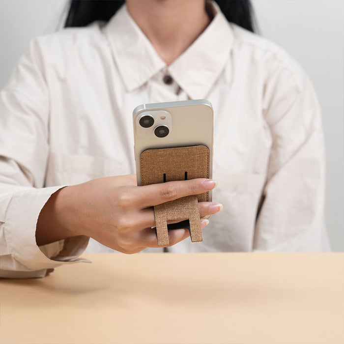 Ares+ | MagSafe Compatible Phone Wallet Stand