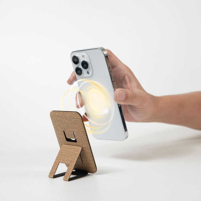 Ares+ | MagSafe Compatible Phone Wallet Stand
