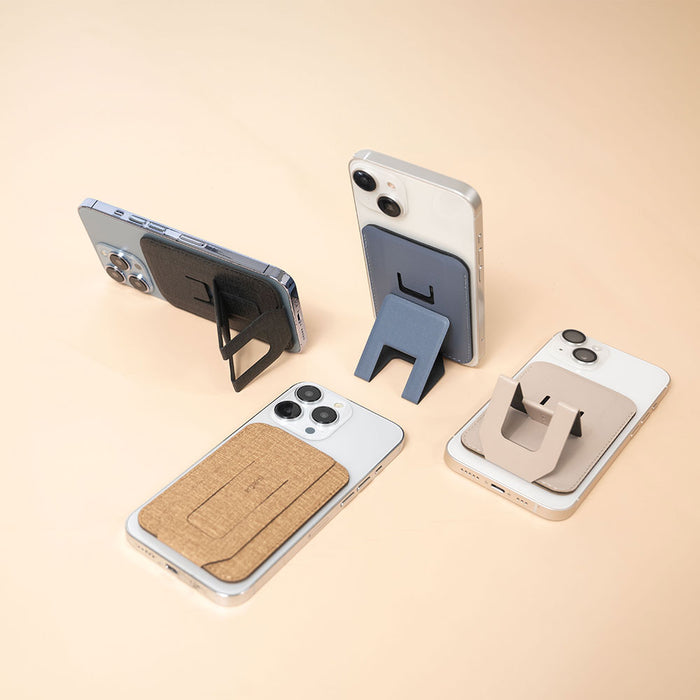 Ares+ | MagSafe Compatible Phone Wallet Stand