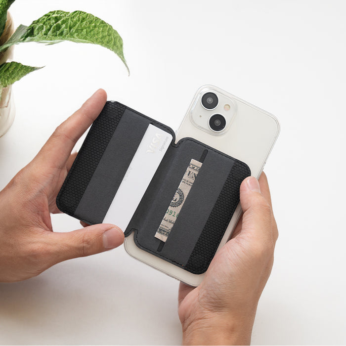 Ares+ | MagSafe Compatible Flip Wallet Stand