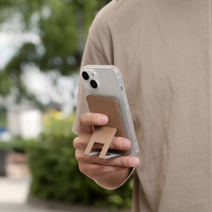 Ares+ | MagSafe Compatible Flip Wallet Stand