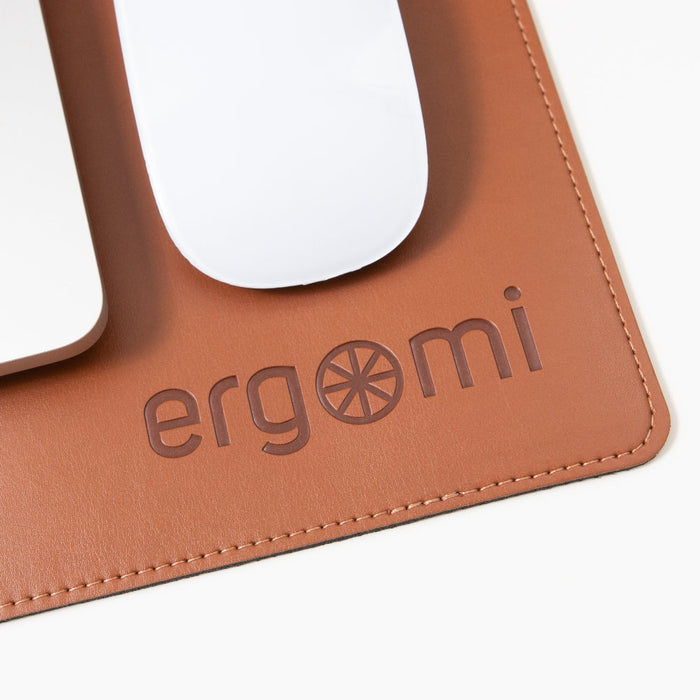 Vegan Leather Waterproof Mouse Pad