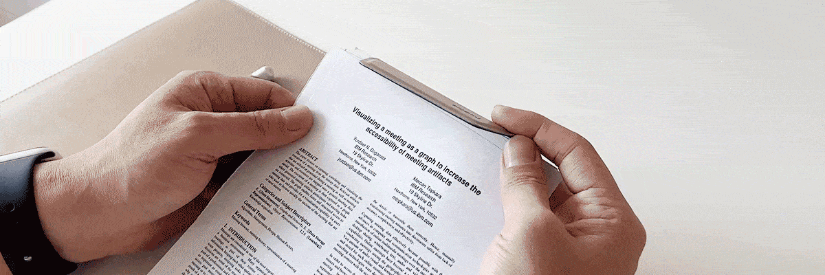 Large Capacity with Magnetic Paper Clip