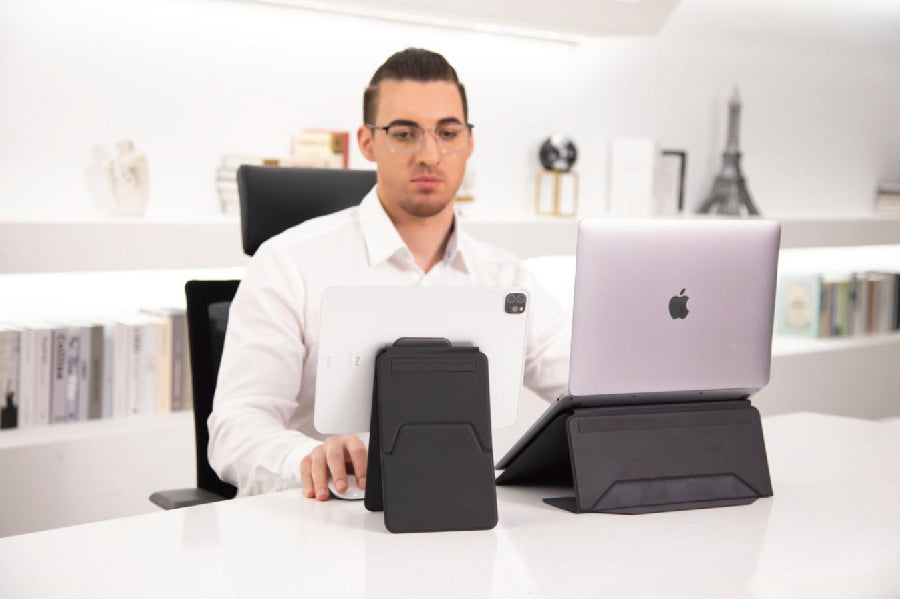 Raising the Screen Up and Being Ergonomic