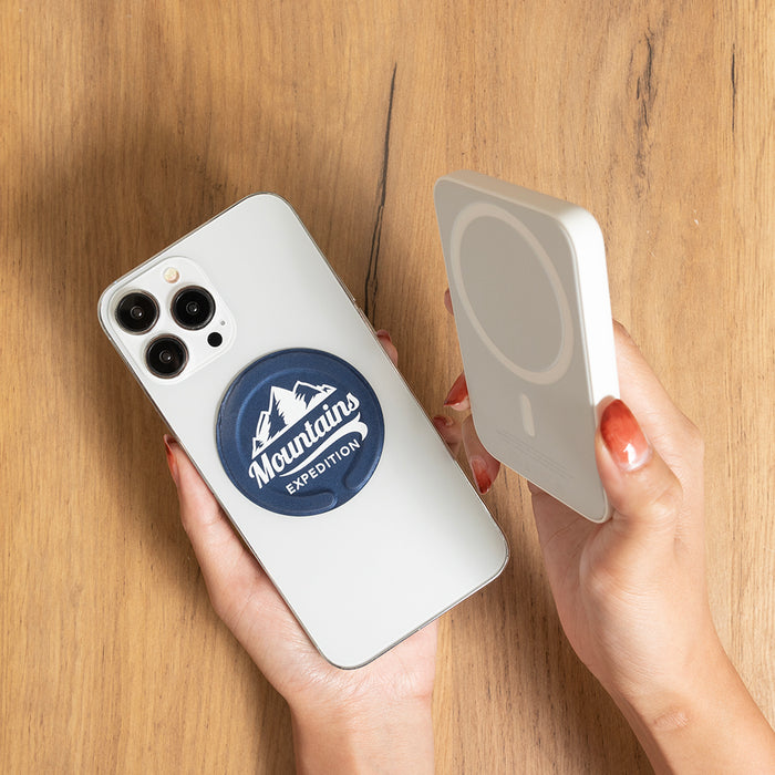 Mount Metal Plate Sticker