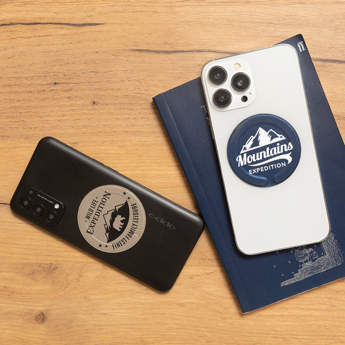 Mount Metal Plate Sticker