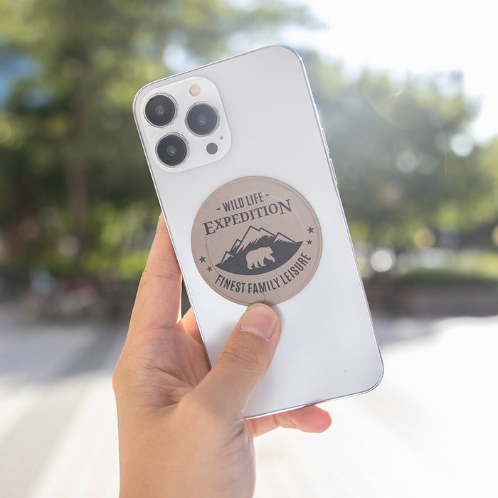 Mount Metal Plate Sticker