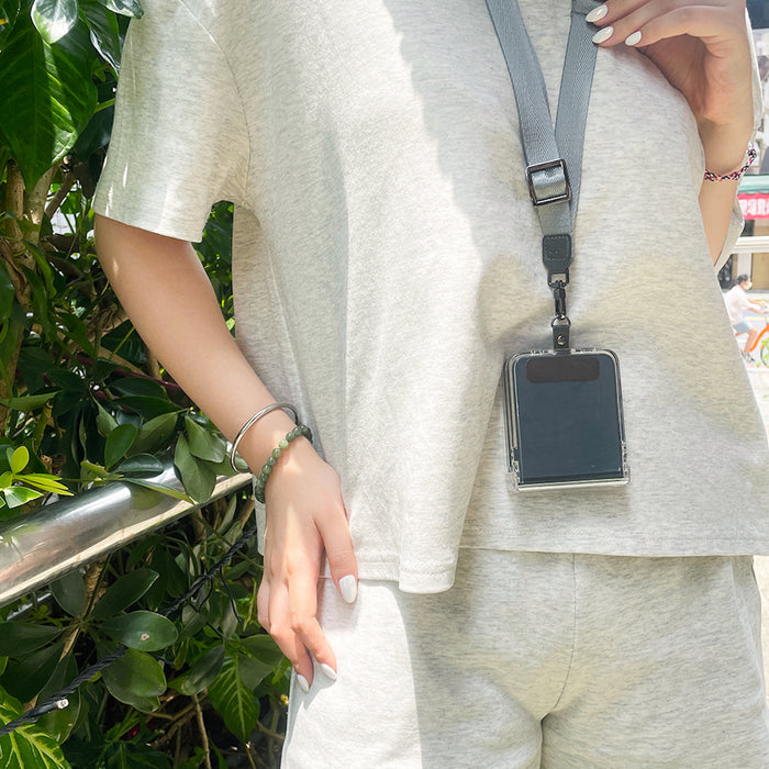 Hands-free Combo - For Commuters (Phone Tether Tab + Lanyard Nylon Strap)