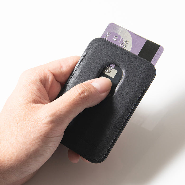 Elasti Stretchy Fabric Magnetic Card Holder