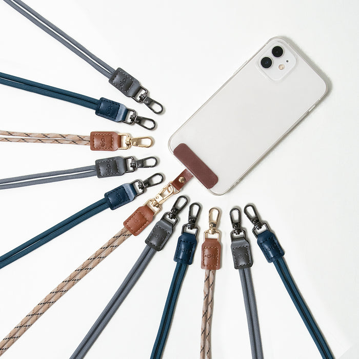 Easy Go Combo (Phone Tether Tab + Adjustable Rope Phone Strap)