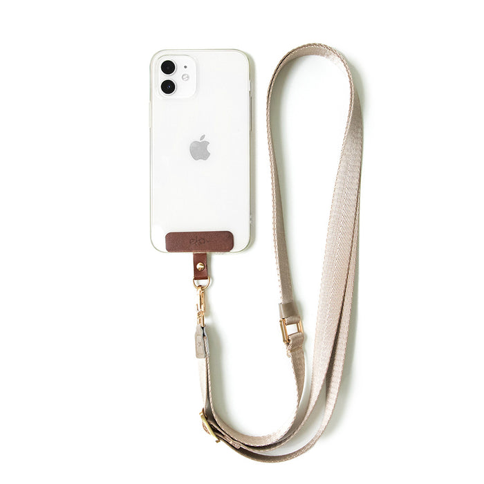 Hands-free Combo - For Commuters (Phone Tether Tab + Lanyard Nylon Strap)