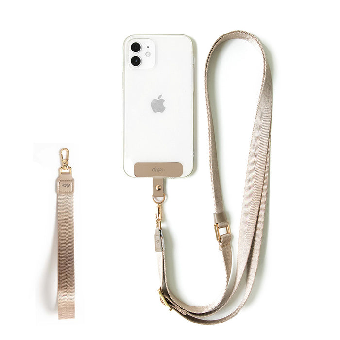 All-In-One Combo (Phone Tether Tab + Nylon Strap Lanyard + Nylon Wrist Lanyard)