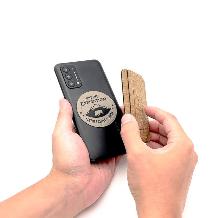 Mount Metal Plate Sticker