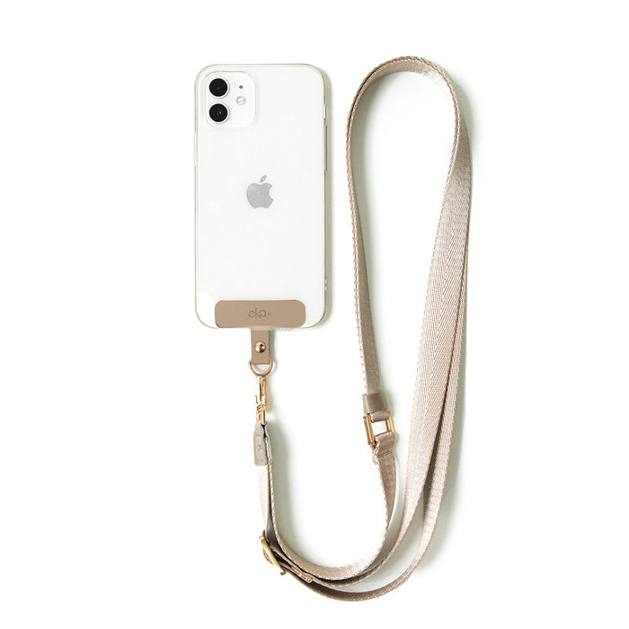 Hands-free Combo - For Commuters (Phone Tether Tab + Lanyard Nylon Strap)