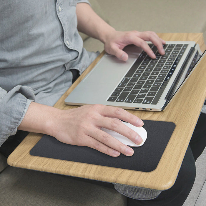 4-Way Wooden Lapdesk for Laptops and Reading