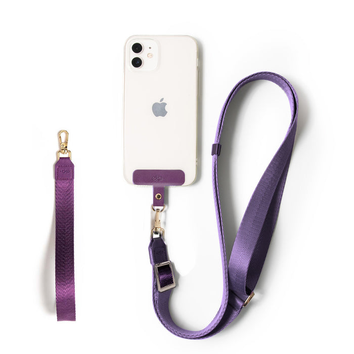 All-In-One Combo (Phone Tether Tab + Nylon Strap Lanyard + Nylon Wrist Lanyard)