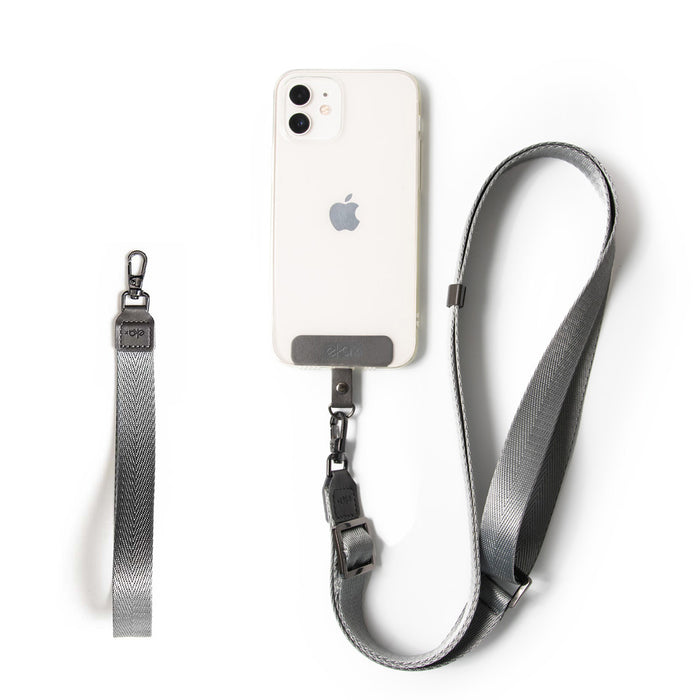 All-In-One Combo (Phone Tether Tab + Nylon Strap Lanyard + Nylon Wrist Lanyard)