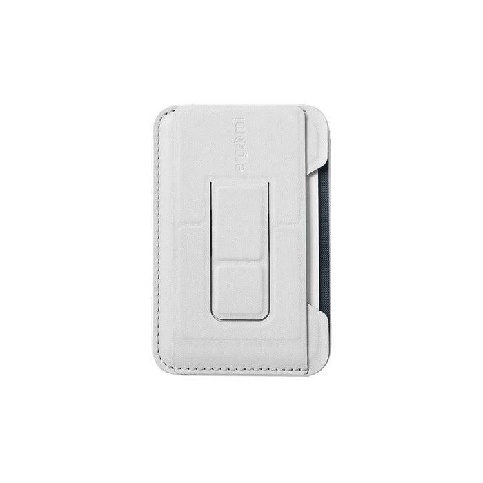 Hebe Magnetic Wallet Stand, Dual Magnetic Ring Design, Side-Opening Card Slot, MagSafe Compatible