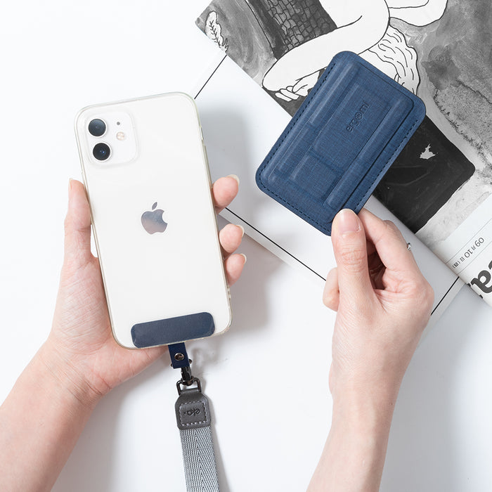 Hercules Phone Wallet + Phone Tether Tab + Nylon Wrist Lanyard - 3-piece Set