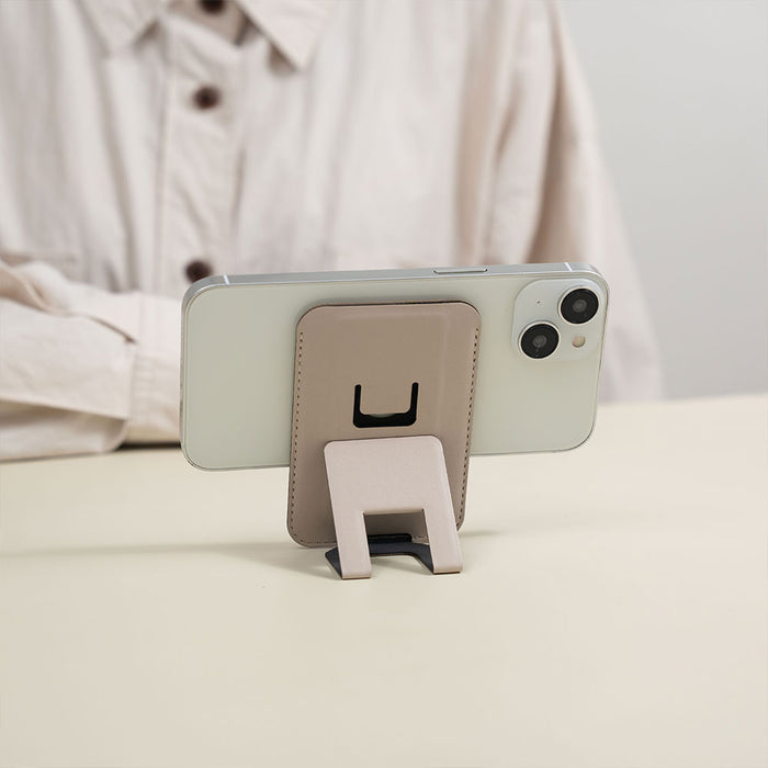 Ares+ | MagSafe Compatible Phone Wallet Stand