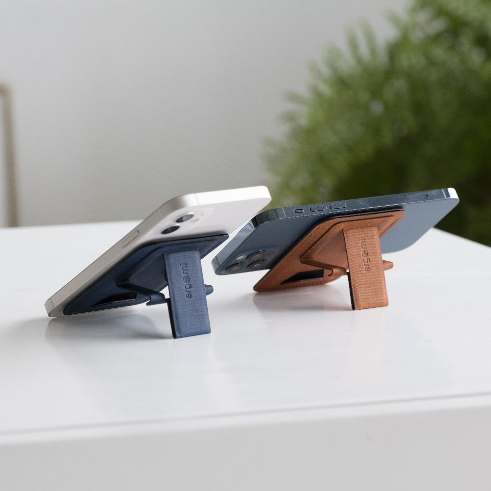 Ergomi Hercules Hybird Magsafe Compatible Card Wallet Phone Stand, Lea –  ergomi Asia