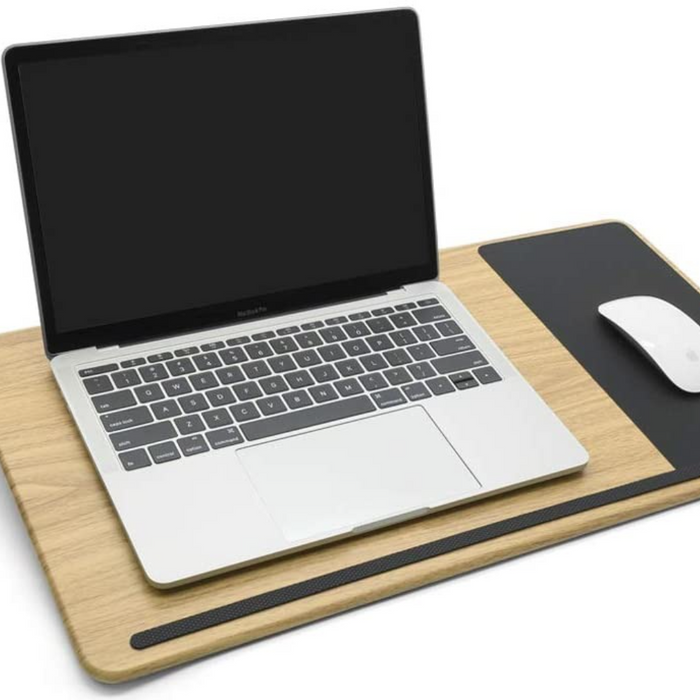 4-Way Wooden Lapdesk for Laptops and Reading