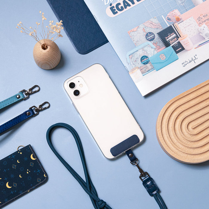 Easy Go Combo (Phone Tether Tab + Adjustable Rope Phone Strap) (US ONLY)